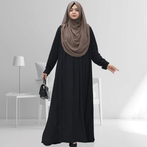 সাইড কুচি আবায়া বোরকা (Side-Cut Abaya Burqa)